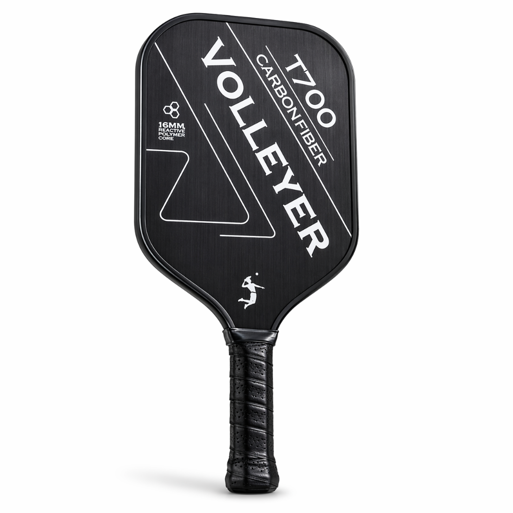 Volleyer T700 — Japanese Toray® Raw Carbon Pickleball Paddle