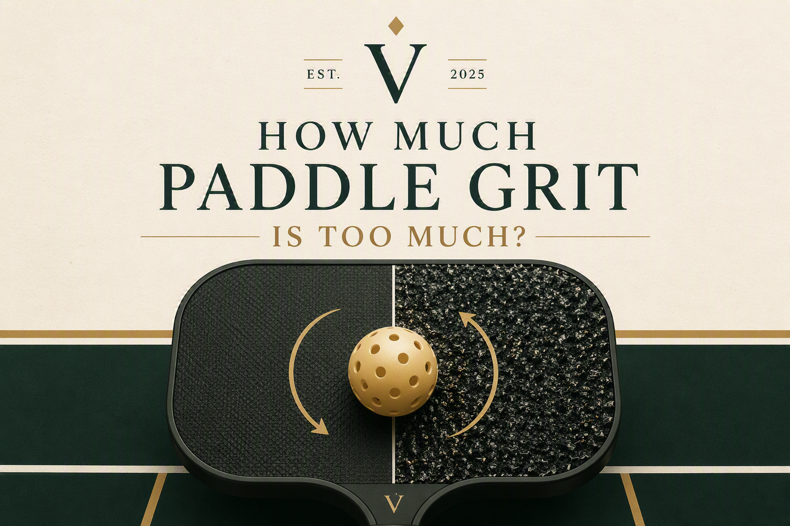 How Much Paddle Grit Is Too Much? Understanding Spin, Surface Texture and Pickleball Paddle Rules
